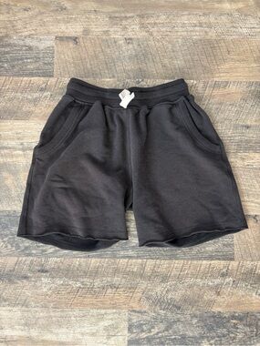Rylee + Cru PlayxPlay Boys Black Drawstring Casual Shorts
